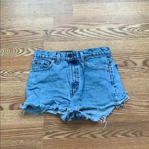 Vintage Levi Cutoffs